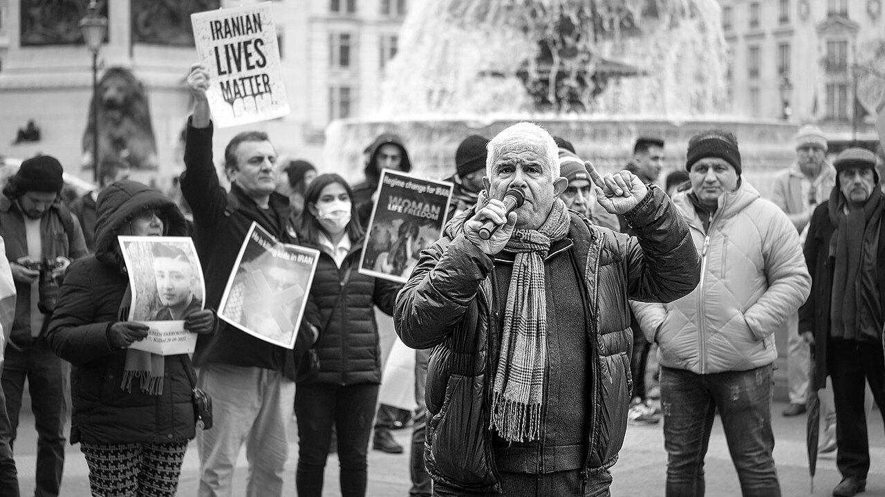 File:Woman, Life, Freedom - 3 December 2022, Trafalgar Square, London.jpg